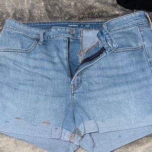 Old Navy Light Blue Denim Shorts